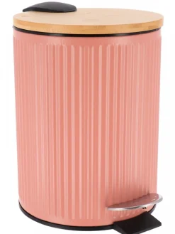 Okrągły kosz na śmieci 3L blush różowy cichy domyk * TENDANCE Hot