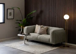 Okrągły stół ceramiczny blat 60 cm Malta biały * Actona Hot