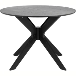 Okrągły stół do jadalni I_Duncan czarny 105 cm * Actona Outlet