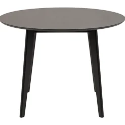 Okrągły stół do jadalni Roxby 105 cm czarny * Actona