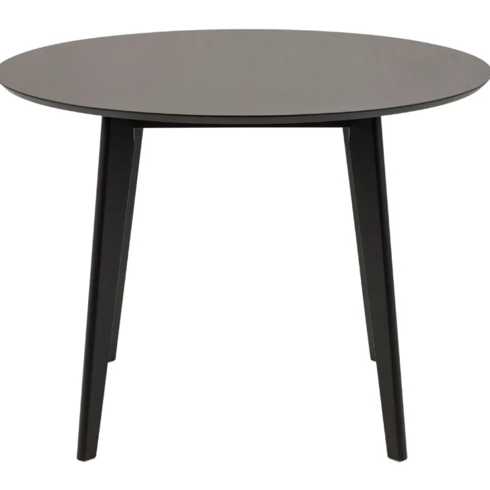 Okrągły stół do jadalni Roxby 105 cm czarny * Actona