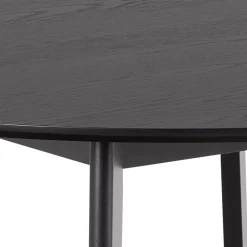Okrągły stół do jadalni Roxby 120 cm czarny * Actona New