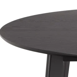 Okrągły stół do jadalni Roxby 120 cm czarny * Actona New