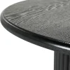 Okrągły stolik kawowy ROMA 80cm czarny * HowHomely Online