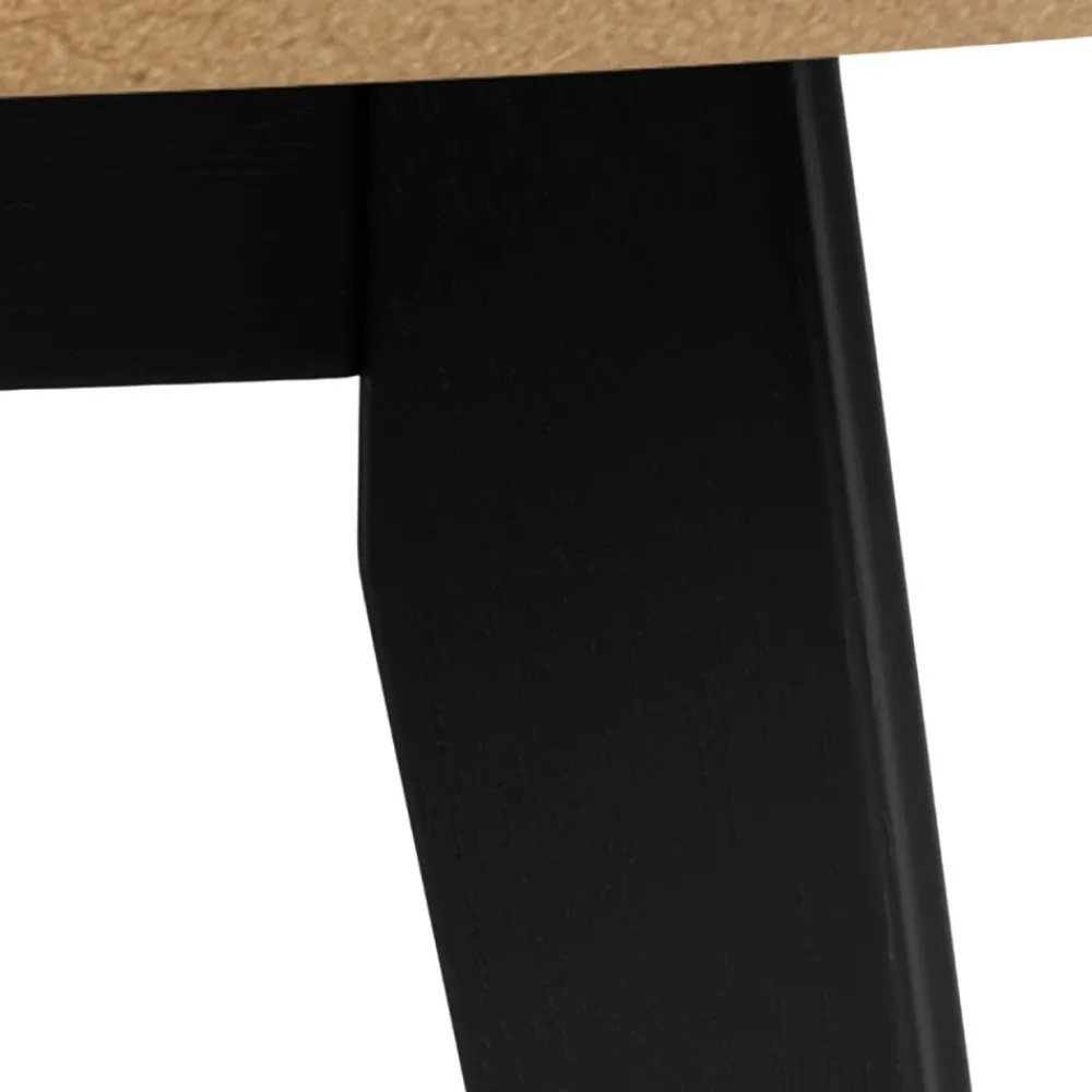 Okrągły stół Roxby 105 cm beżowo-czarny * Actona Sale
