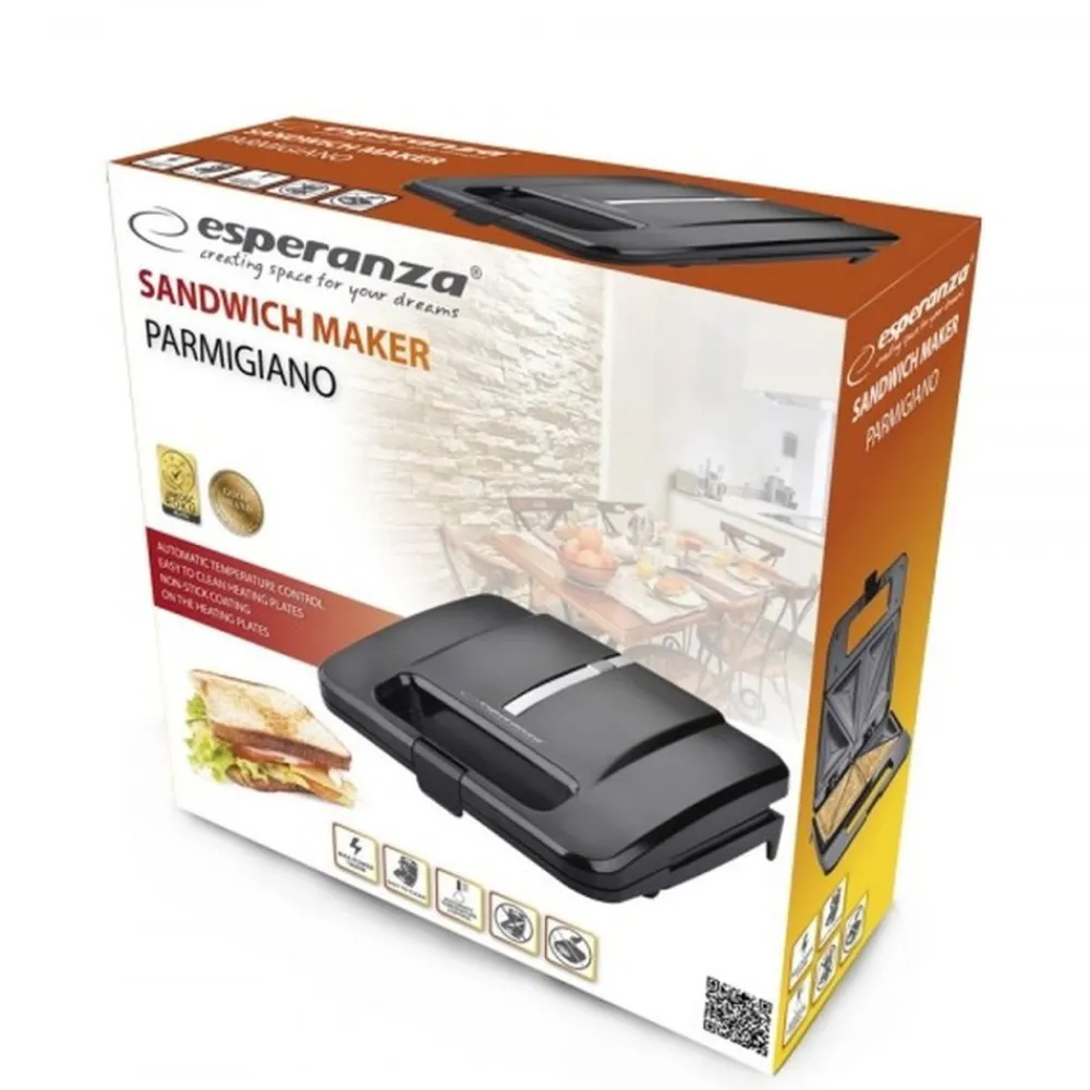 Opiekacz do kanapek PARMIGIANO EKT010 * Esperanza New