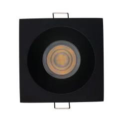 Oprawa Podtynkowa DELTA Czarny 1xGU10 IP54/20
