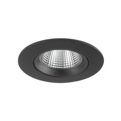 Oprawa Podtynkowa EGINA Czarny LED 15W IP20 4000K