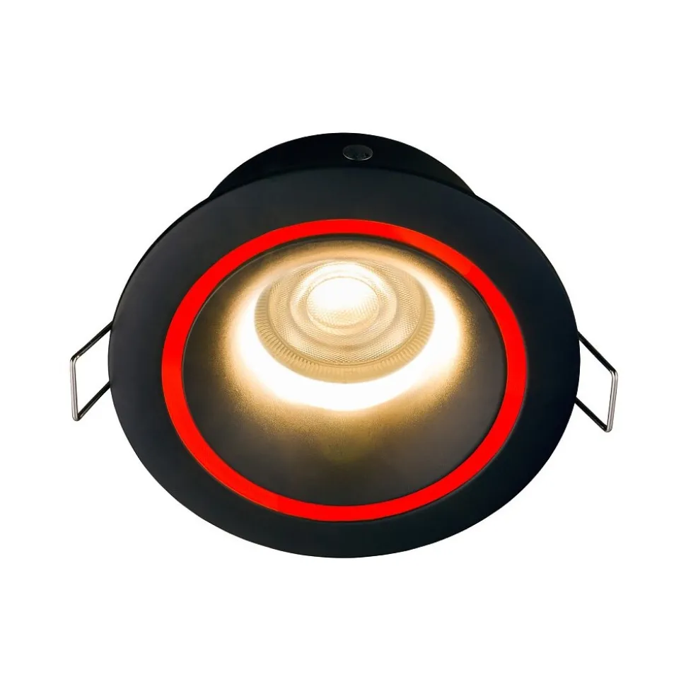 Oprawa Podtynkowa FOXTROT Czarny 1xGU10 IP54/20