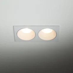 Oprawa podtynkowa PRISMA DUO biała 2xGU10