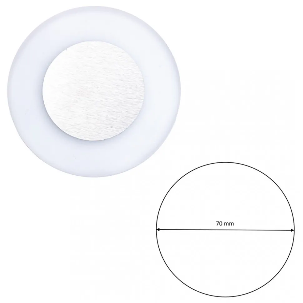 Oprawa Podtynkowa Schodowa OTI Czarny Barwa Ciepła 0,6W LED 7cm