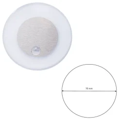 Oprawa Podtynkowa Schodowa OTI Biały Barwa Ciepła 0,6W LED 7cm