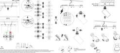 Oprawa Podtynkowa SPOT MONO SURFACE Czarny 6xGU10