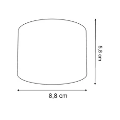 Oprawa Punktowa DOWNLIGHT LED Czarny 1x5,8W LED