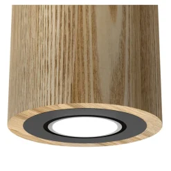 Oprawa Punktowa DOWNLIGHT WOOD Brązowy Czarny 1xGU10