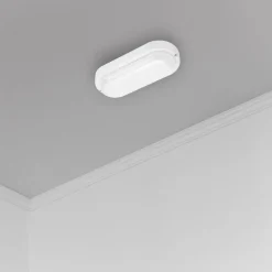 Oprawa sufitowa DAVO Owalna Biała 18W LED 4000K IP64