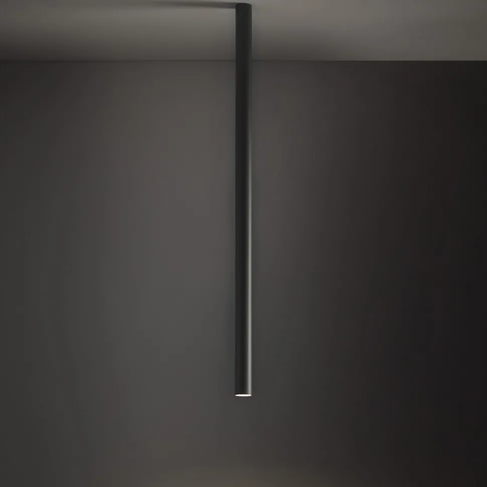 Oprawa Sufitowa FOURTY L Ciemny Szary 1xGU10 90cm