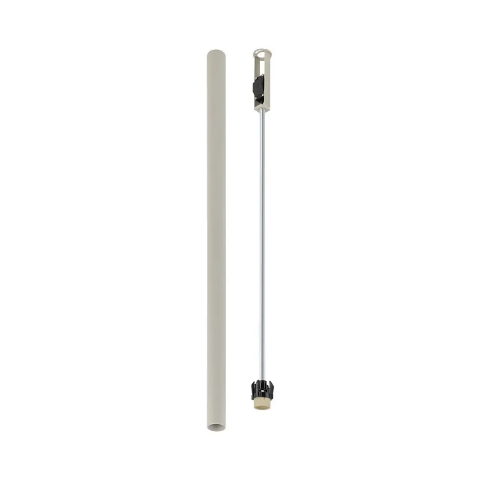 Oprawa Sufitowa FOURTY S Szary 1xGU10 75cm