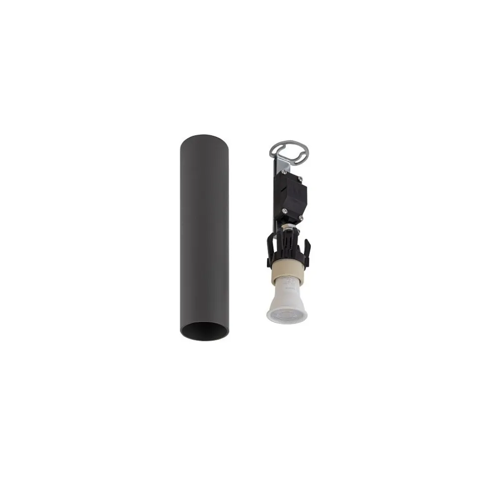 Oprawa Sufitowa FOURTY S Ciemny Szary 1xGU10 18,5cm