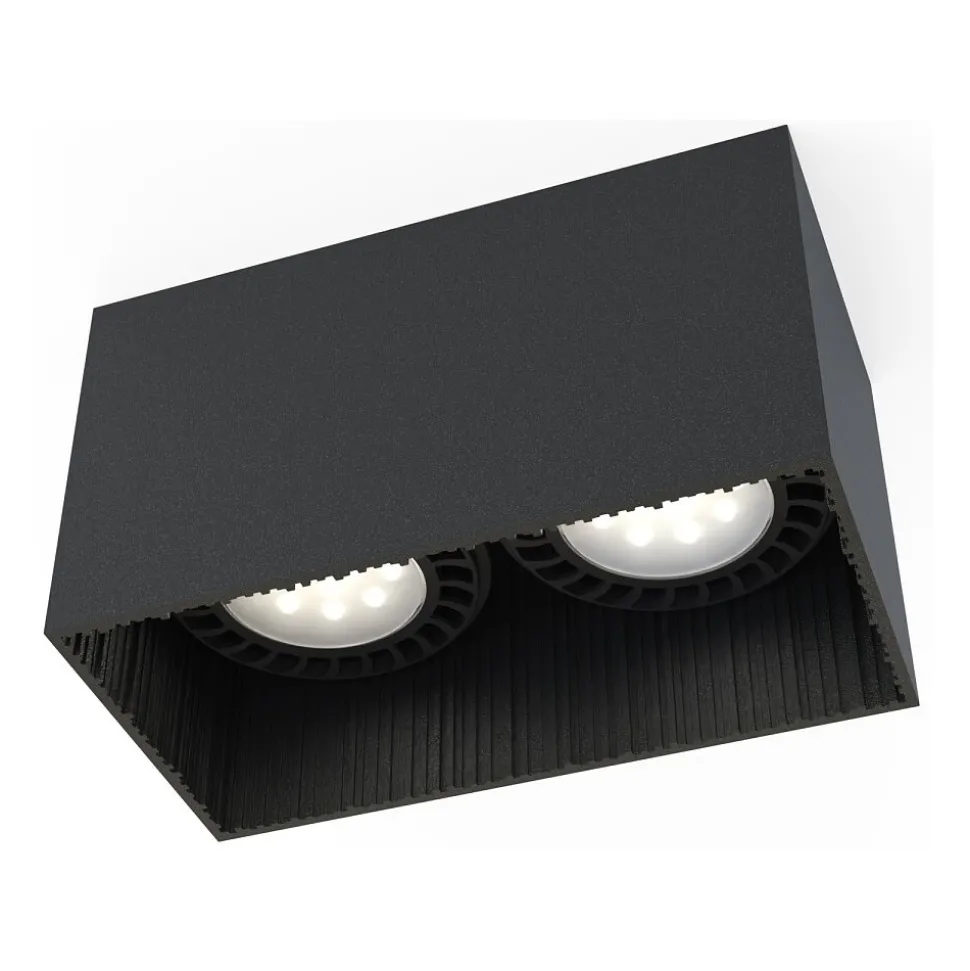 Oprawa Sufitowa GROOVE Czarny 2xGU10 ES111