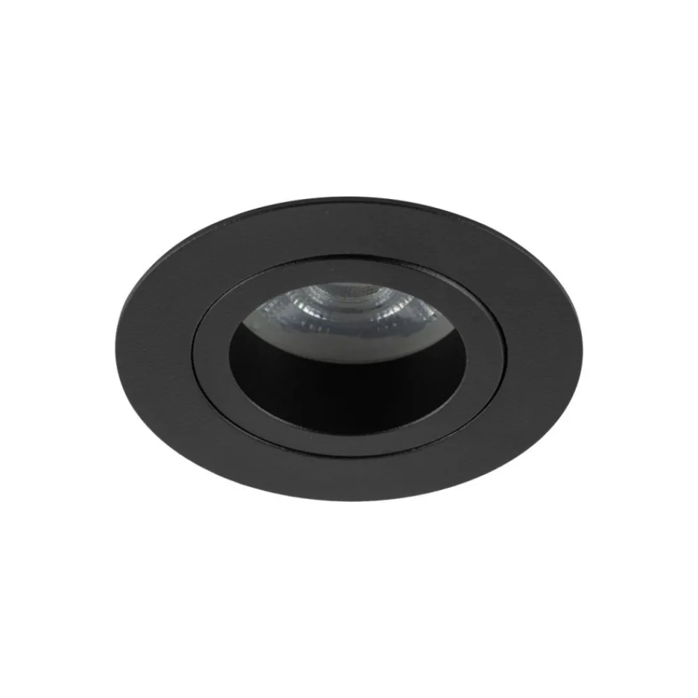 Oprawa podtynkowa AURA czarna 1xGU10 * TK Lighting