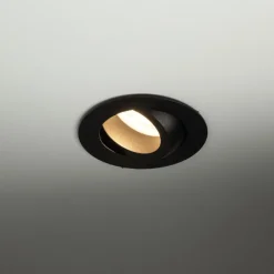Oprawa podtynkowa AURA czarna 1xGU10 * TK Lighting