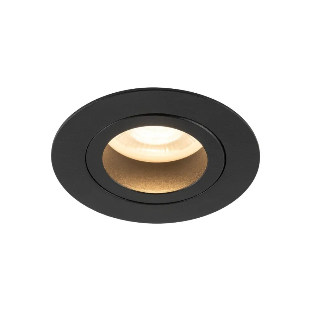 Oprawa podtynkowa AURA czarna 1xGU10 * TK Lighting