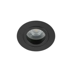 Oprawa podtynkowa AURA czarna 1xGU10 * TK Lighting