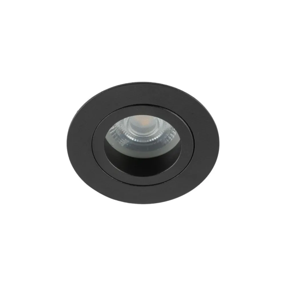 Oprawa podtynkowa AURA czarna 1xGU10 * TK Lighting