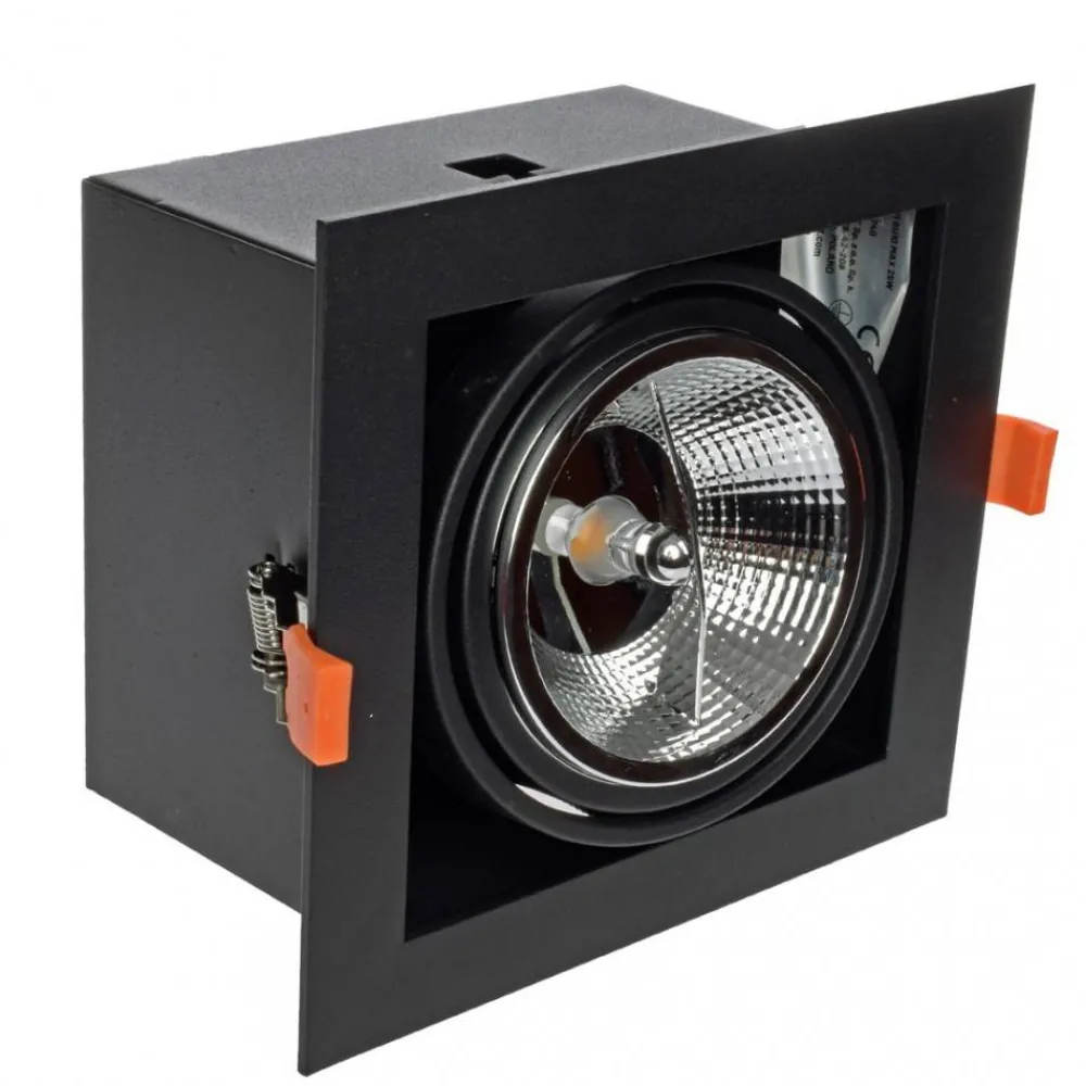 Oprawa Podtynkowa Plaza AR111 Czarna * Eko-light Clearance