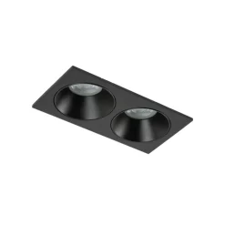 Oprawa podtynkowa PRISMA DUO czarna 2xGU10 * TK Lighting Discount