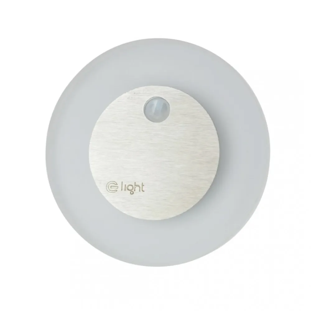 Oprawa Podtynkowa Schodowa OTI Biały Barwa Zimna 0,6W LED 7cm Czujnik Ruchu * Eko-light Best