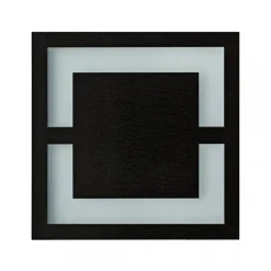 Oprawa Podtynkowa Schodowa QUADRO Czarny Barwa Ciepła 0,6W * Eko-light New