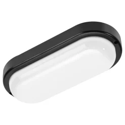 Oprawa sufitowa DAVO Owalna Czarna 18W LED 4000K IP64 * Eko-light Hot