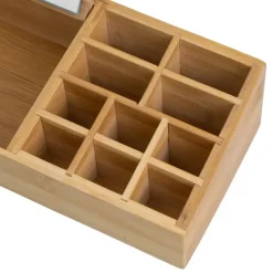 Organizer kosmetyczny z lusterkiem 25x13x8 cm