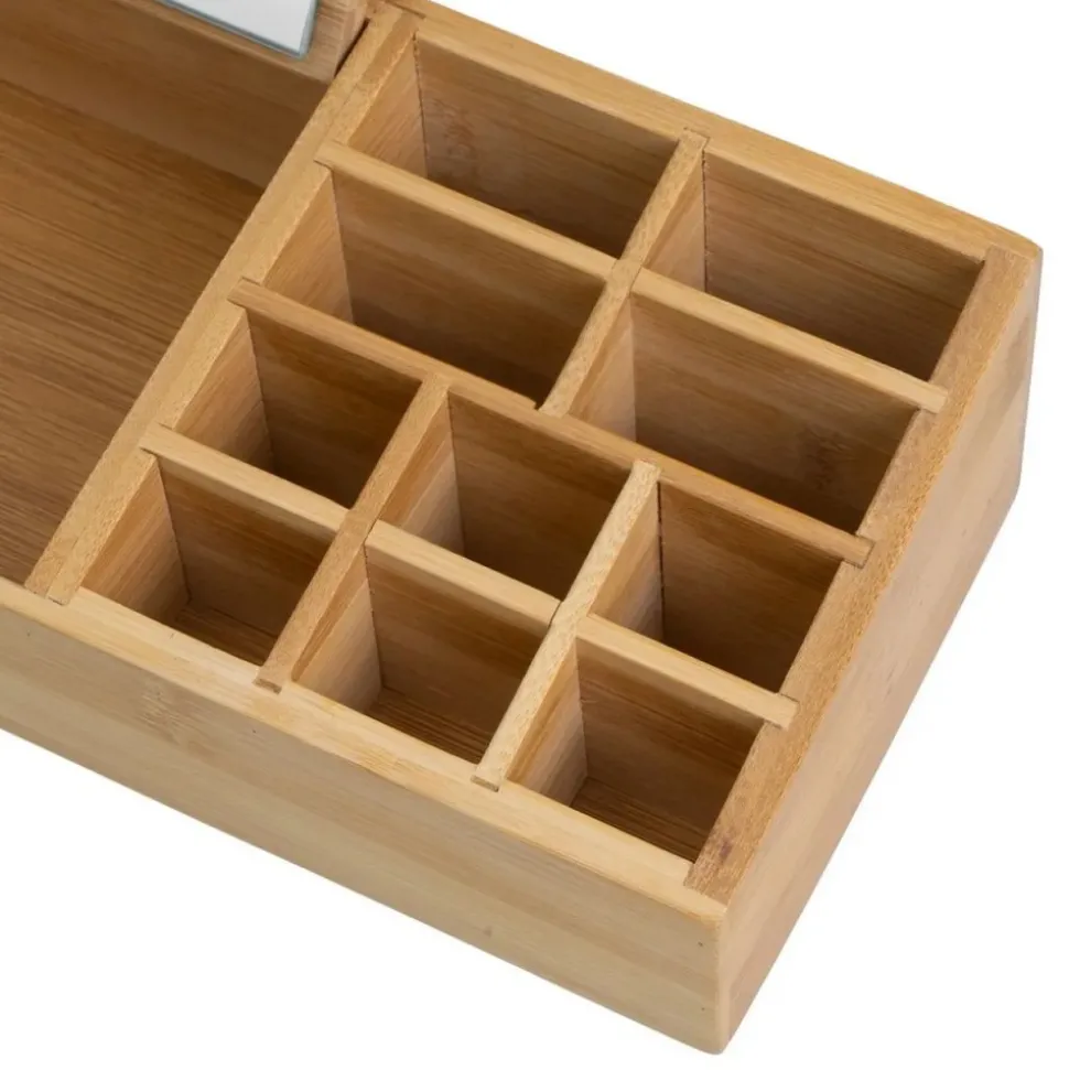 Organizer kosmetyczny z lusterkiem 25x13x8 cm