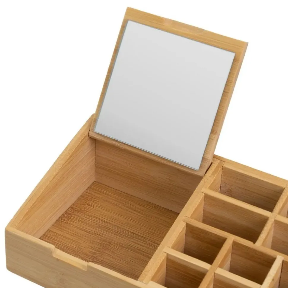 Organizer kosmetyczny z lusterkiem 25x13x8 cm