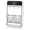 Organizer ścienny kuchenny Loft 61 cm * HowHomely New