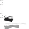 Organizer kuchenny do zlewu czarny 23x9x10 cm * HowHomely Best