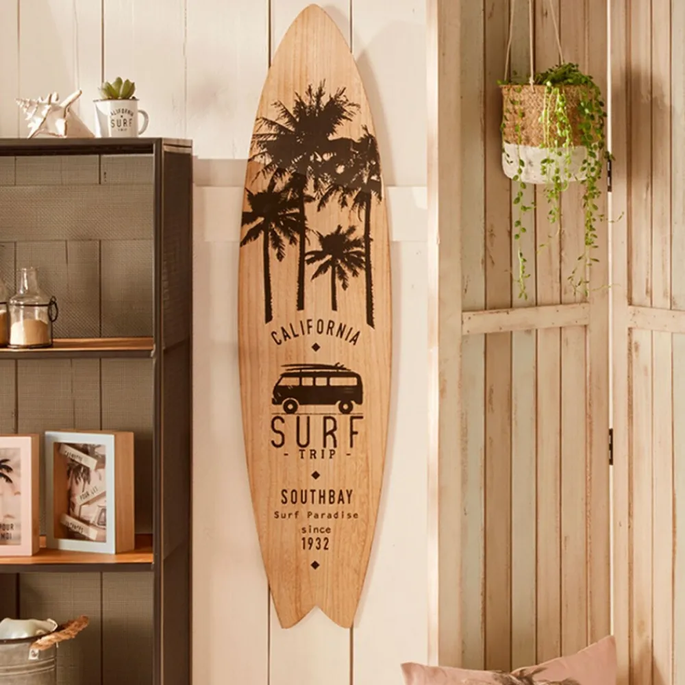 Ozdoba ścienna Surf Board czarna * Atmosphera