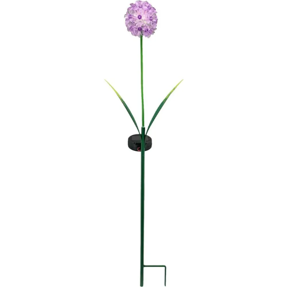 Ozdobny kwiat LED na patyku liliowy h70 cm * Exner GmbH Best