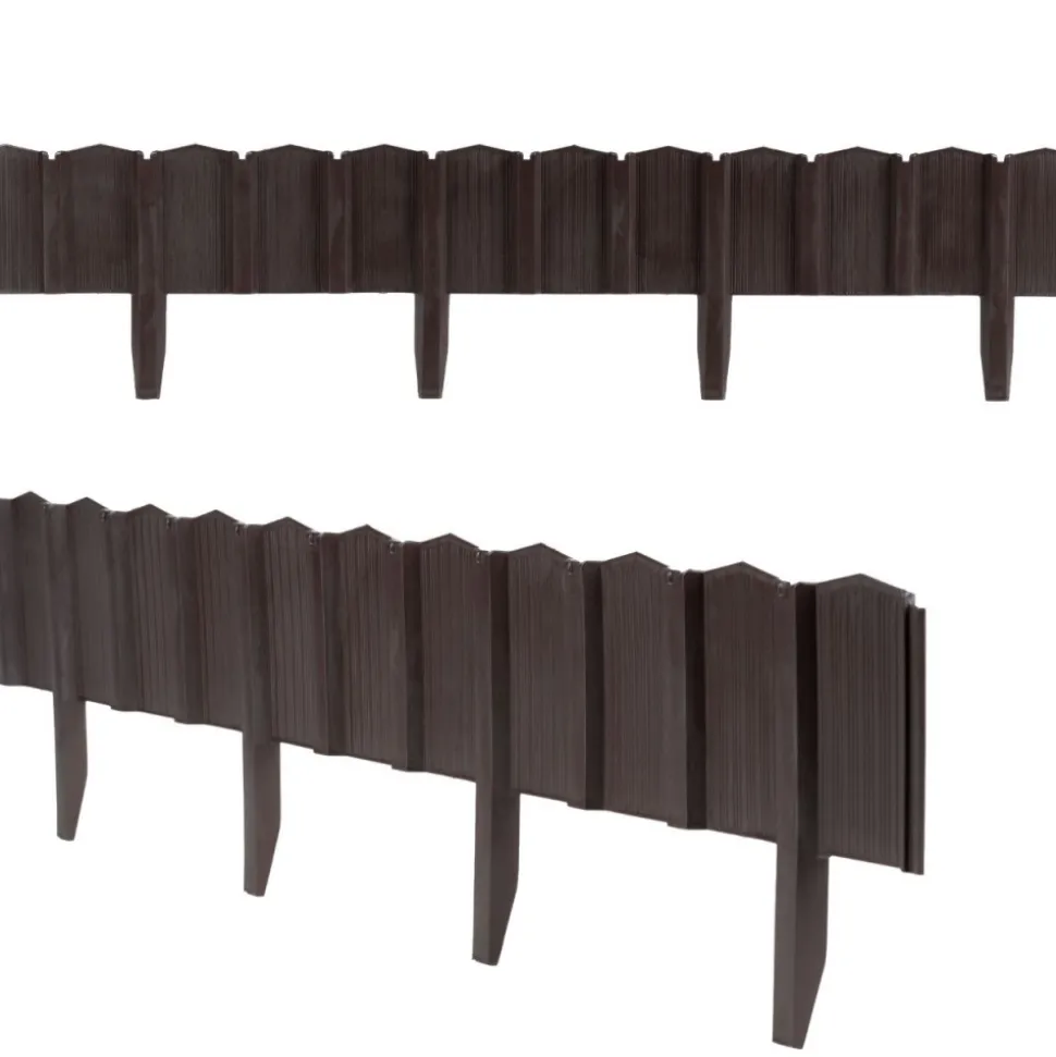 Palisada ogrodowa Garden Linea brąz 78,5x0,8xh10,5 cm