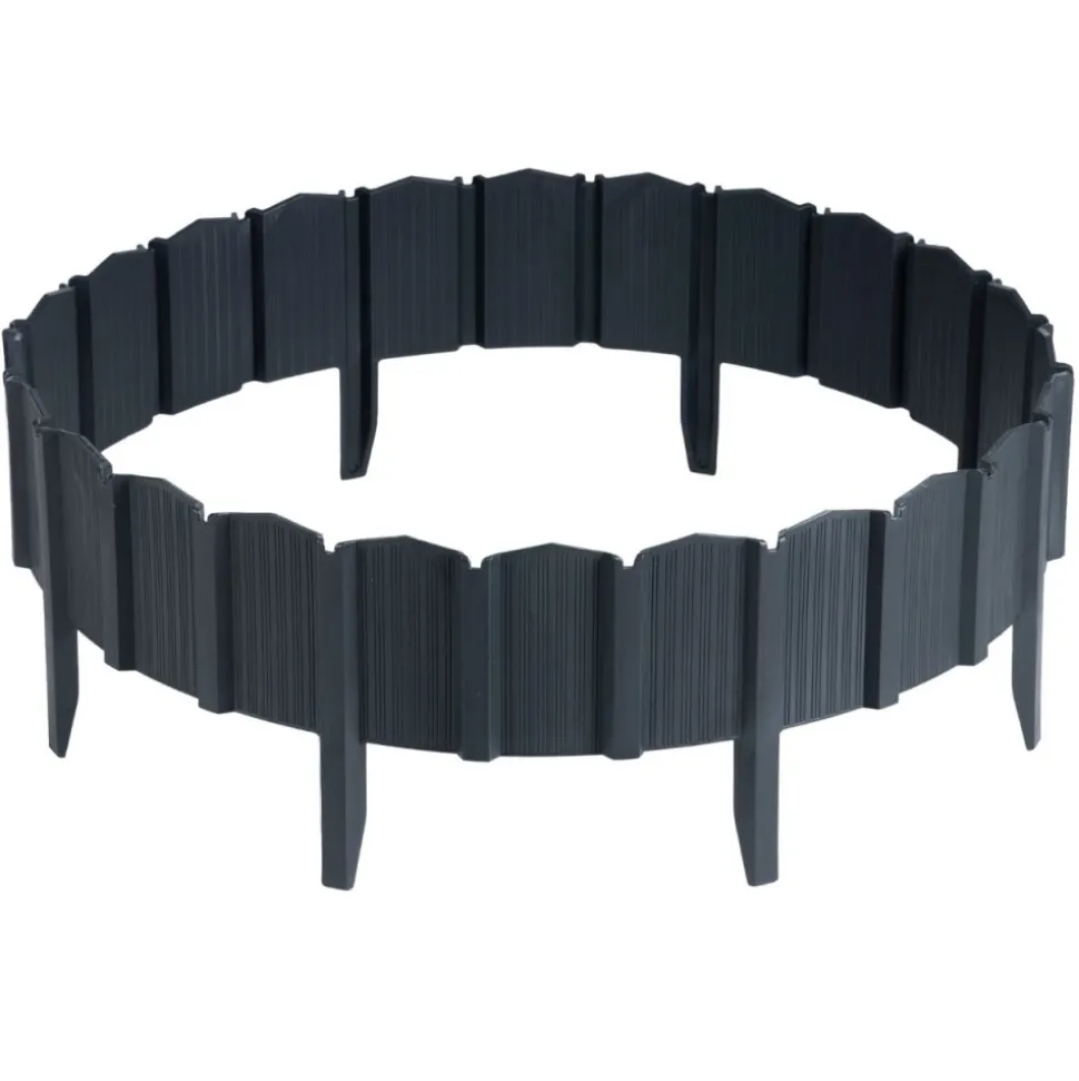 Palisada ogrodowa Garden Linea antracyt 78,5x0,8xh10,5 cm