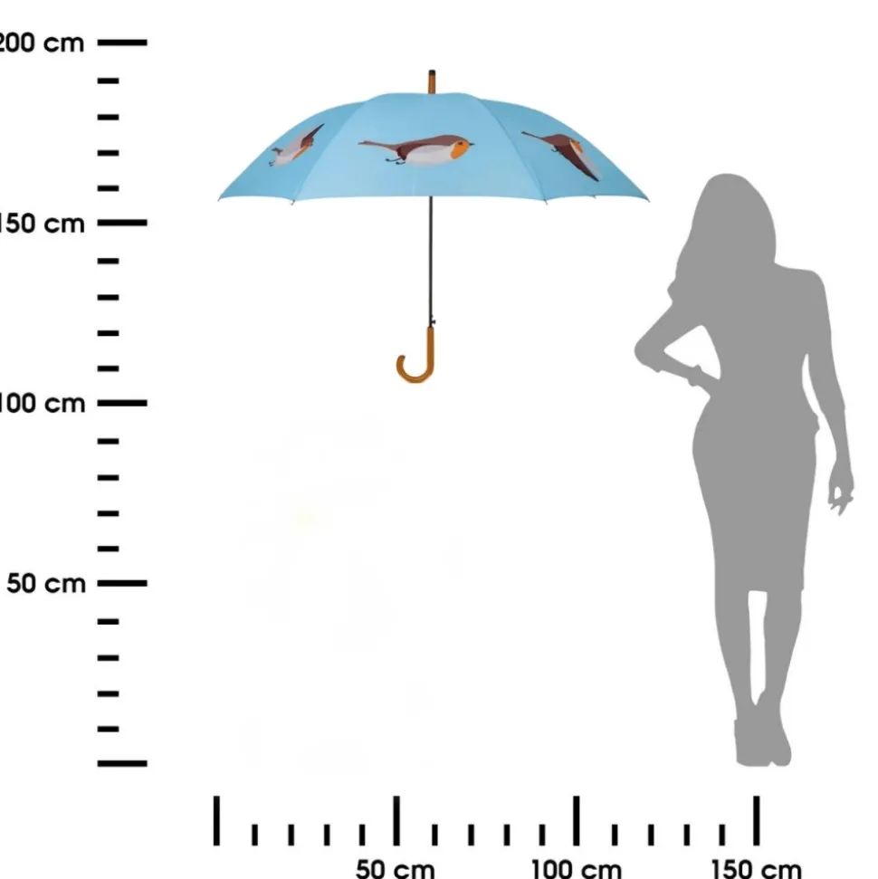 Parasol z motywem ptaków 119,5 cm