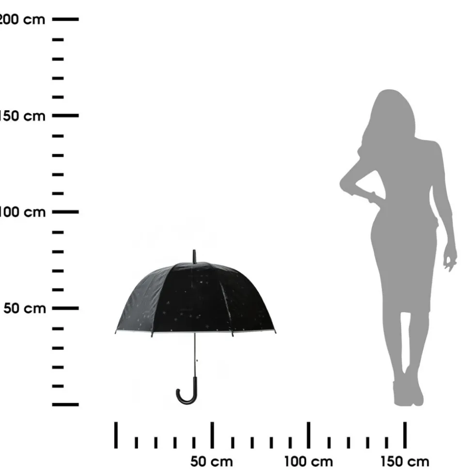 Parasolka z motywem gwiazdozbiorów 80,7 cm