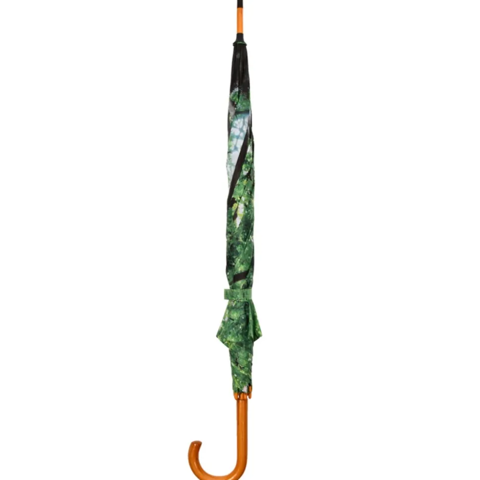 Parasolka z nadrukiem liści - korona drzewa 120 cm