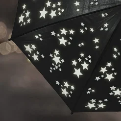 Parasolka czarna w gwiazdki 87,5 cm * Esschert Design Hot