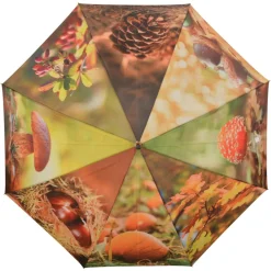 Parasolka z nadrukiem jesiennych motywów 120 cm * Esschert Design Outlet