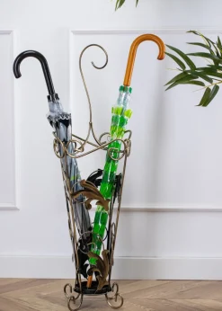 Parasolnik metalowy do przedpokoju Jasper 75 cm * Dąstal Online