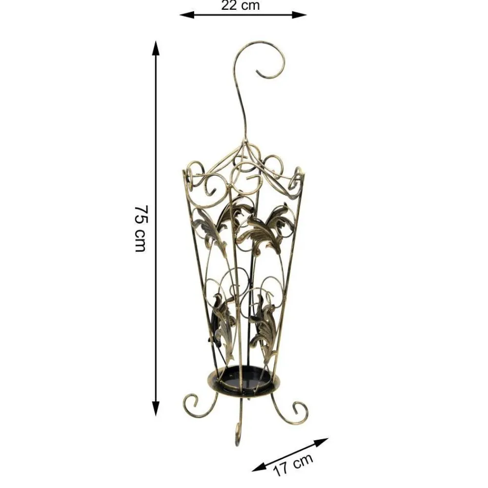 Parasolnik metalowy do przedpokoju Jasper 75 cm * Dąstal Online
